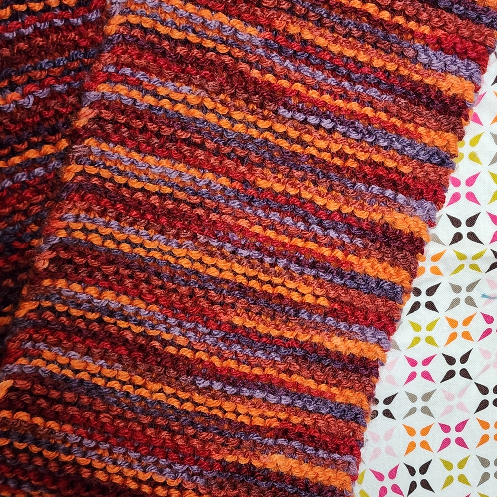 Multicolor Knit Scarf - Picture 5 of 9